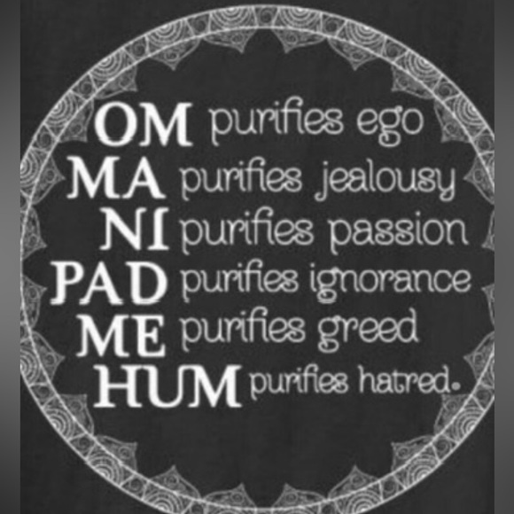 OM MANI PADME HUM SILVER BEAD UNISEX BRACELET - Picture 10 of 10